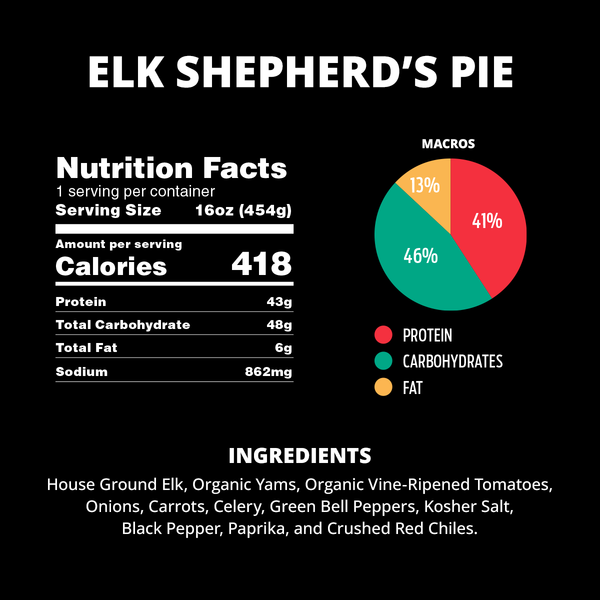 Elk Shepherds Pie