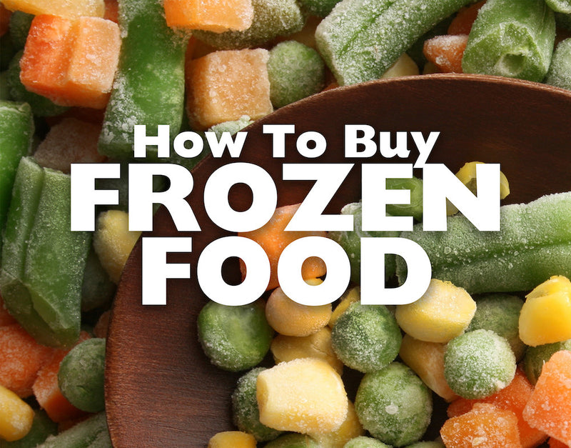 Ice Age Meals tips for buying frozen food