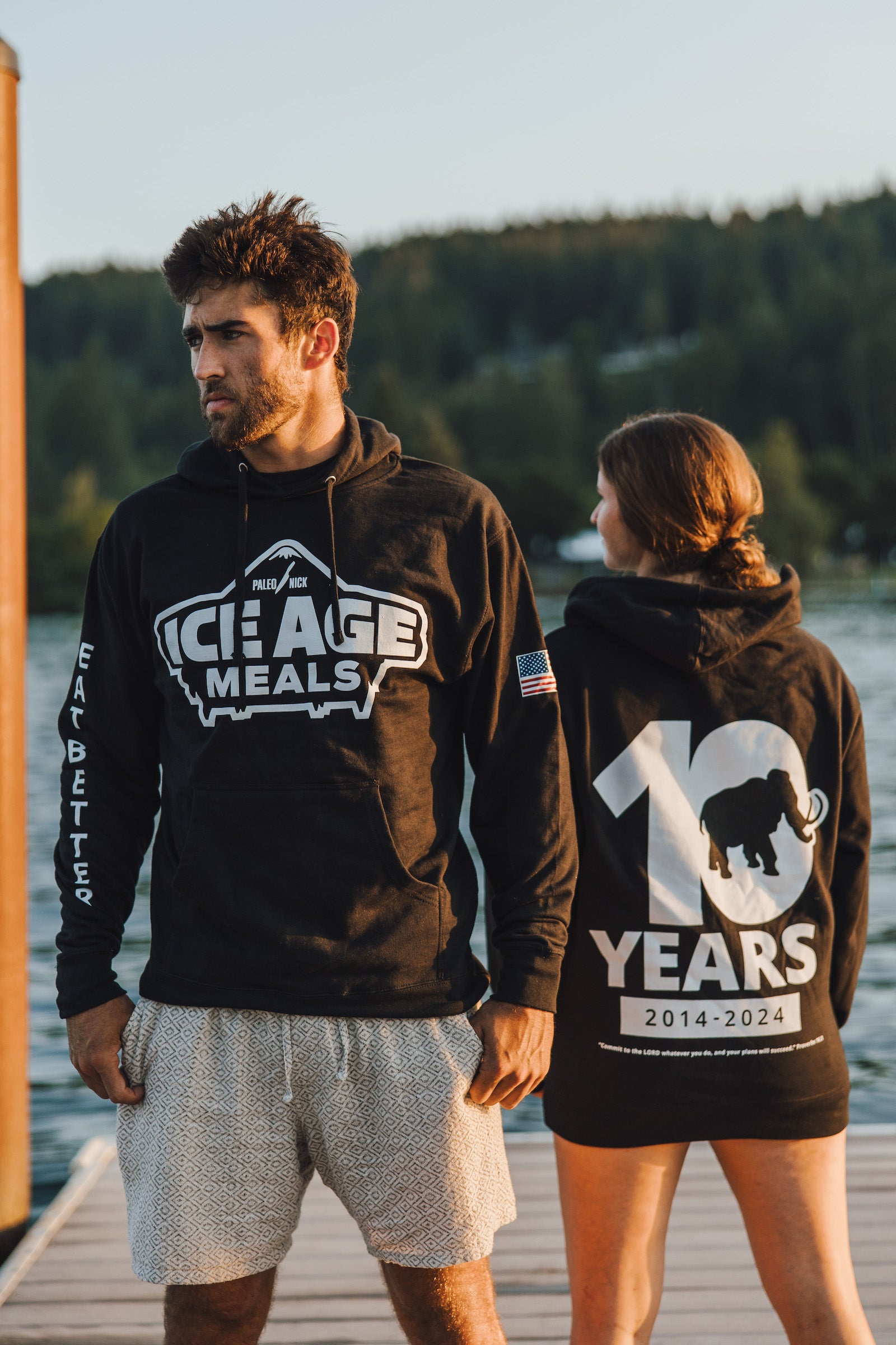 IAM 10 Year Anniversary Hoodie Ice Age Meals