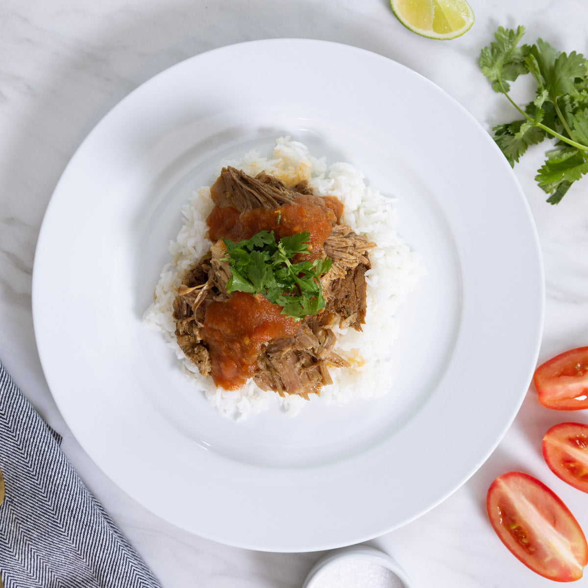 Carnitas with Rice