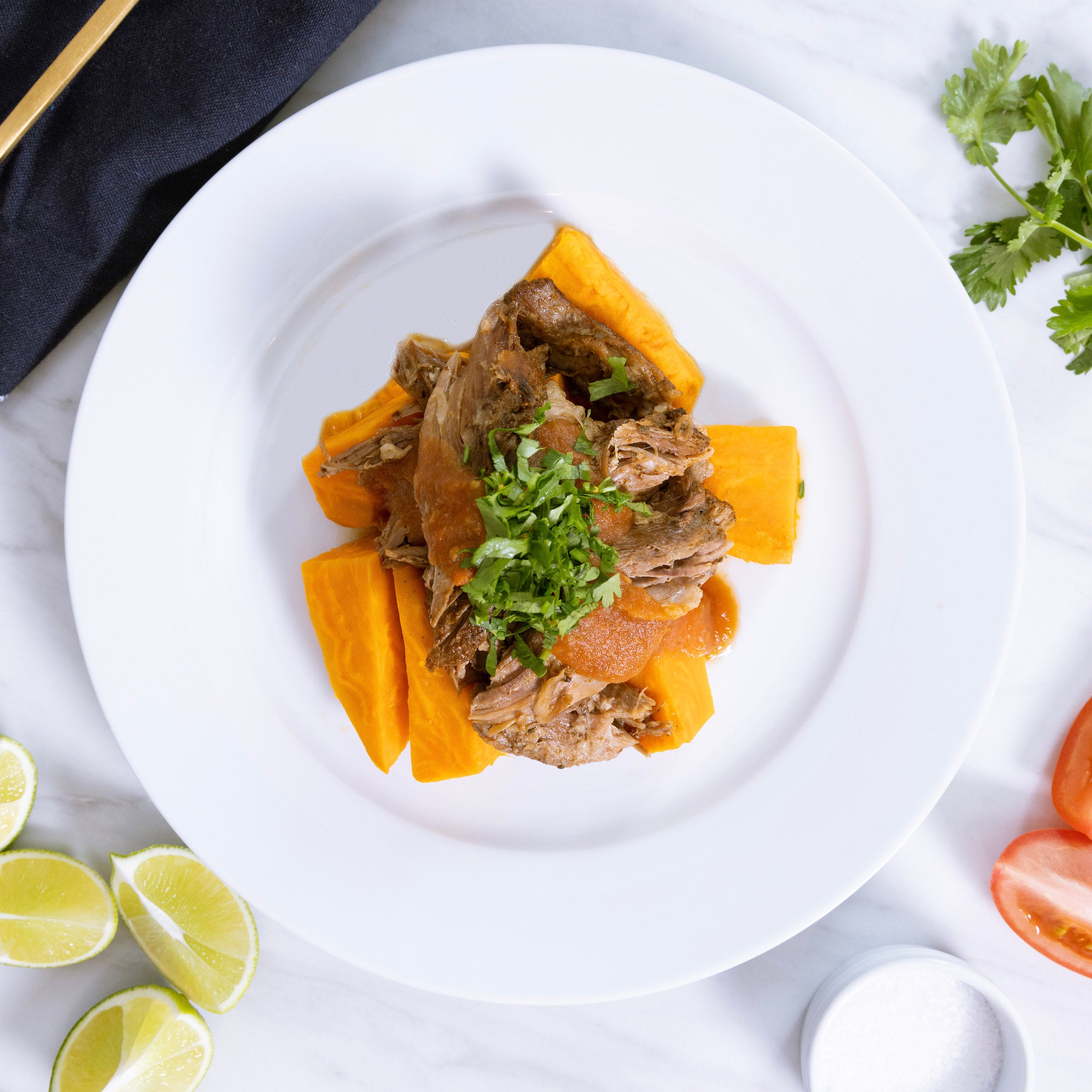 Carnitas with Yams