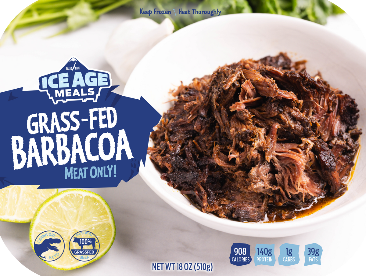 🔥 Organic Grass-Fed Beef Barbacoa 18oz. - MEAT ONLY 🔥