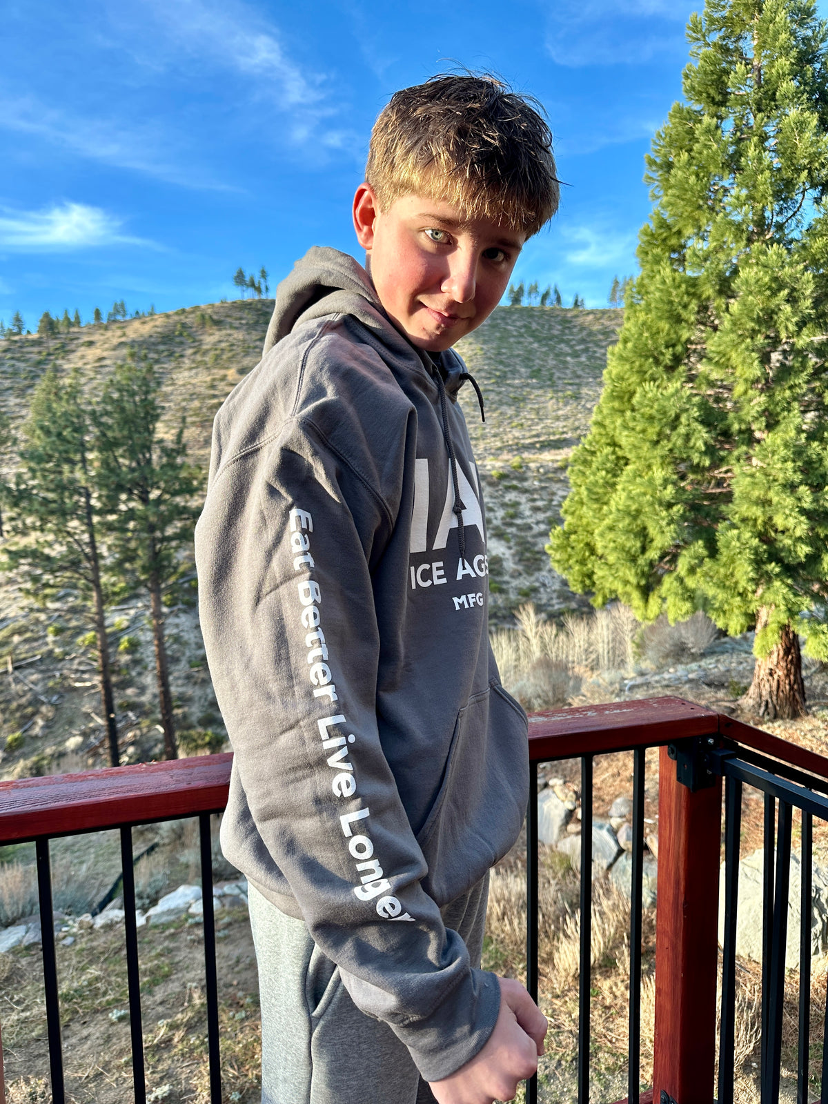 Ice Age Meals Hoodie - Tasty. Healthy. Easy.