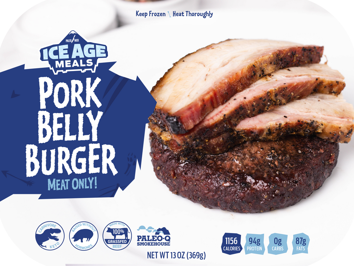 🔥 Pork Belly Burger 13oz. - MEAT ONLY 🔥
