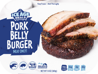 🔥 Pork Belly Burger 13oz. - MEAT ONLY 🔥