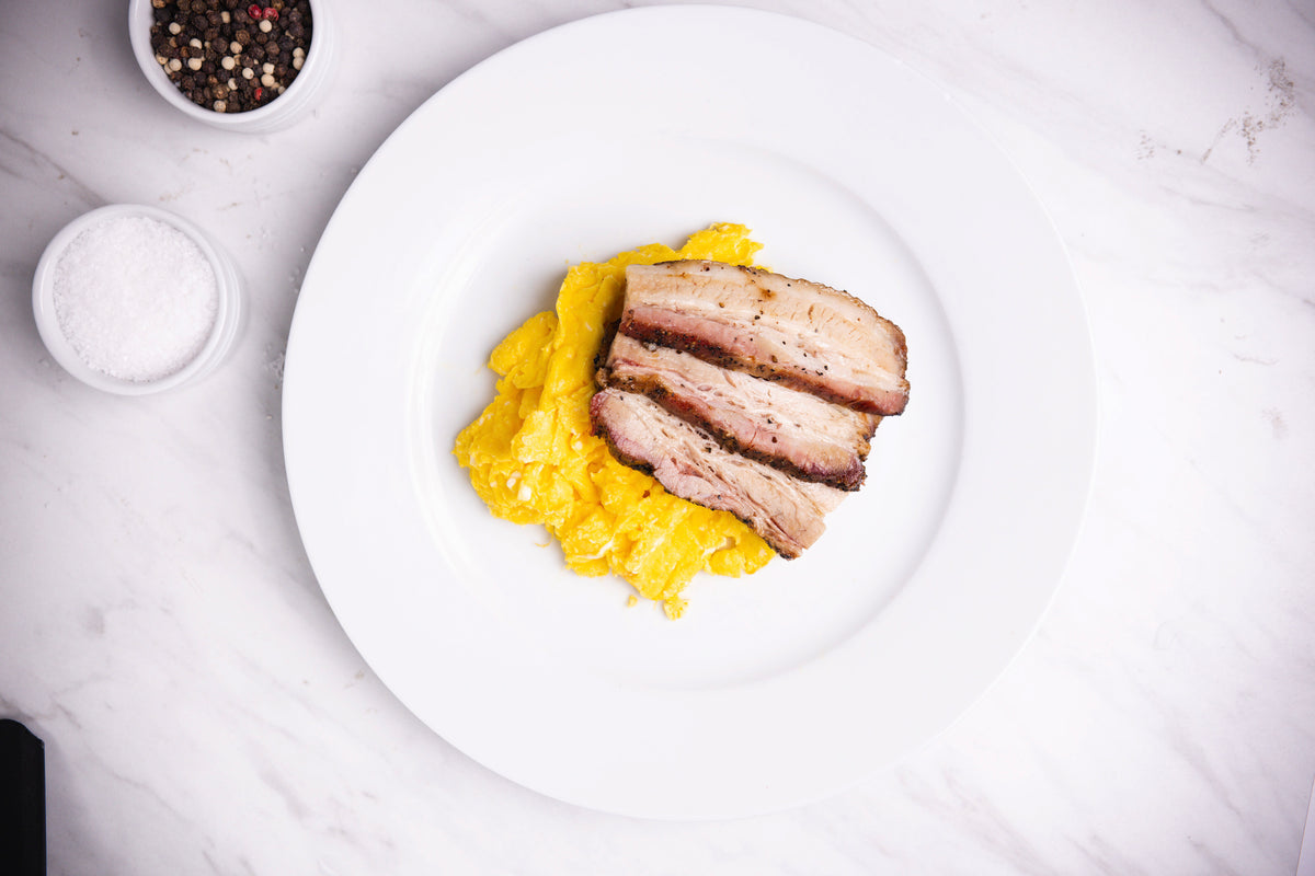 🔥 Pork Belly & Eggs – MEAT ONLY 🔥