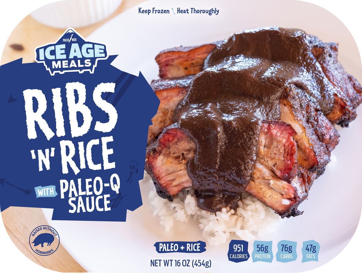 Ribs 'N' Rice with Paleo-Q Sauce